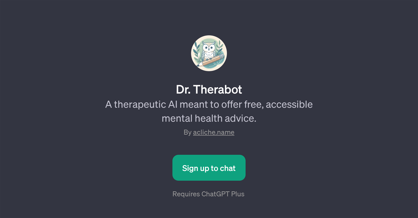 Dr. Therabot image