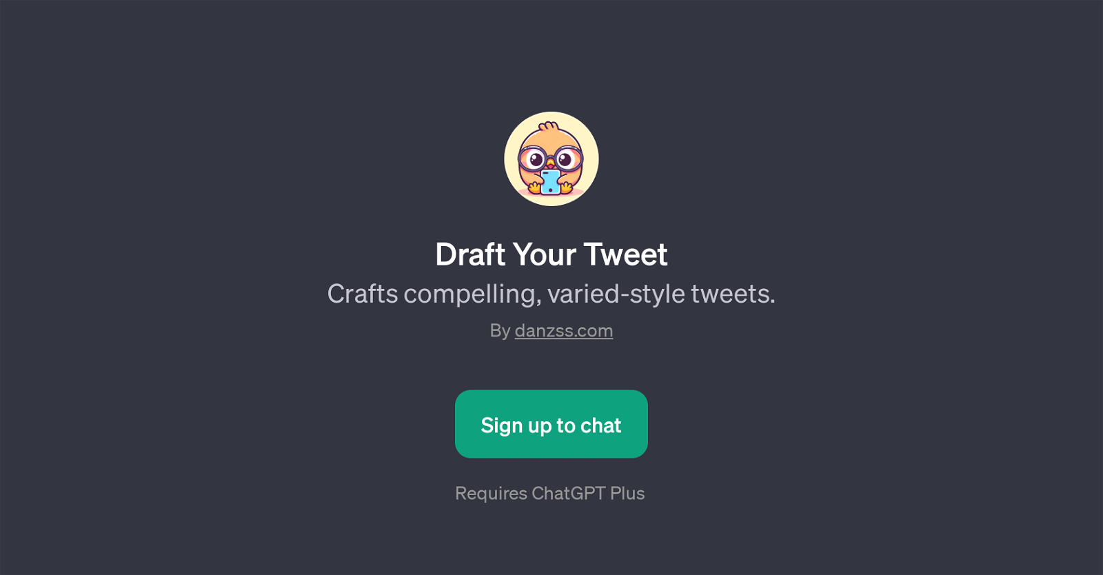 Draft Your Tweet image