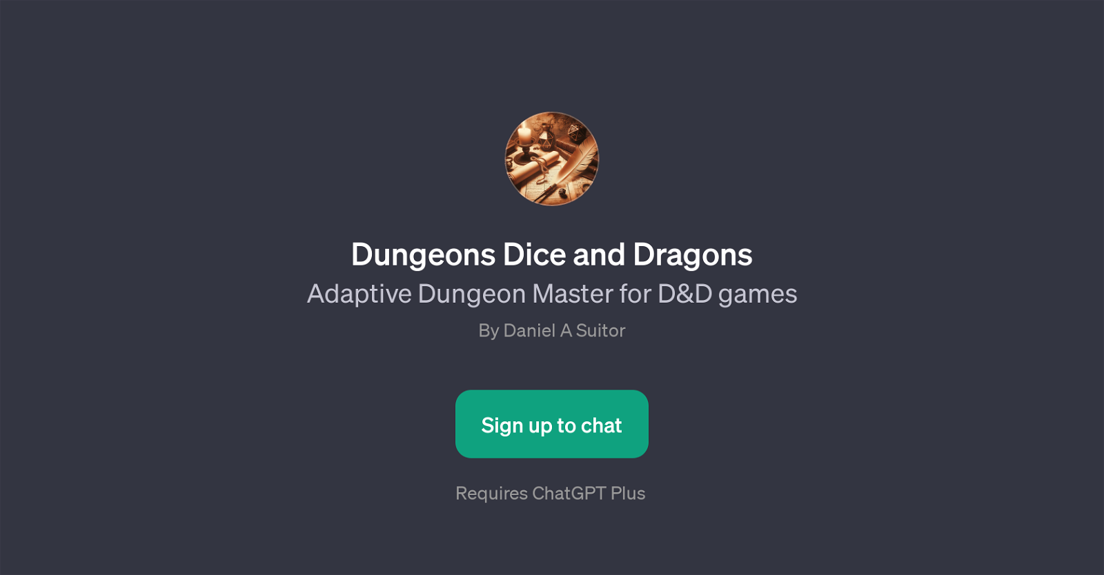 Dungeons Dice and Dragons image