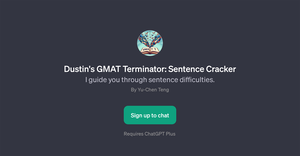 Dustin's GMAT Terminator: Sentence Cracker