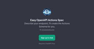 Easy OpenAPI Actions Spec