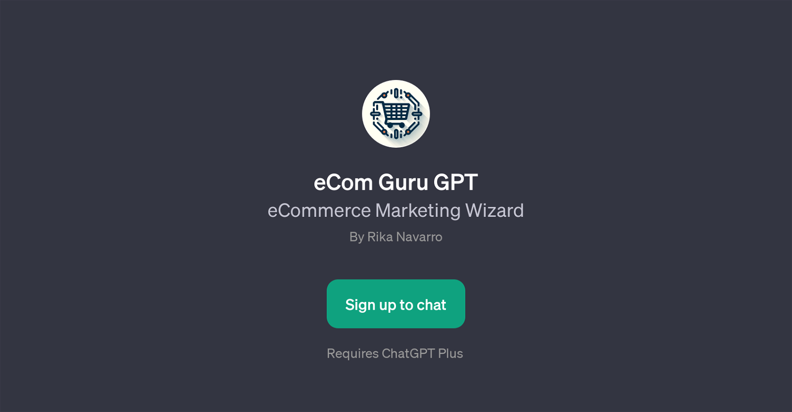 eCom Guru GPT image