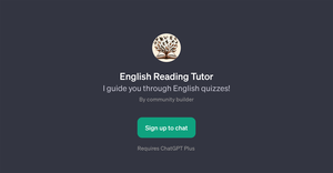 English Reading Tutor