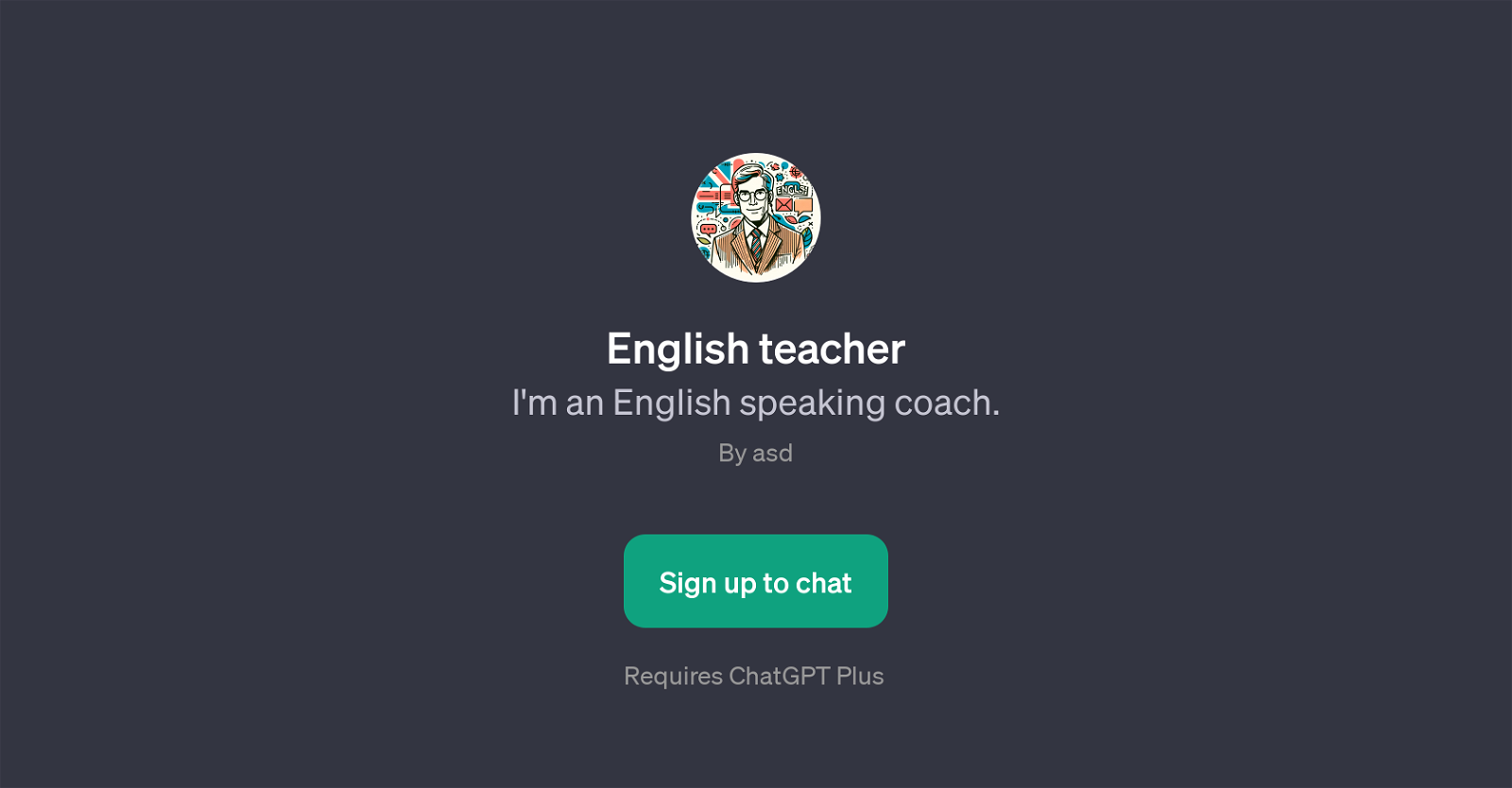 English teacher image