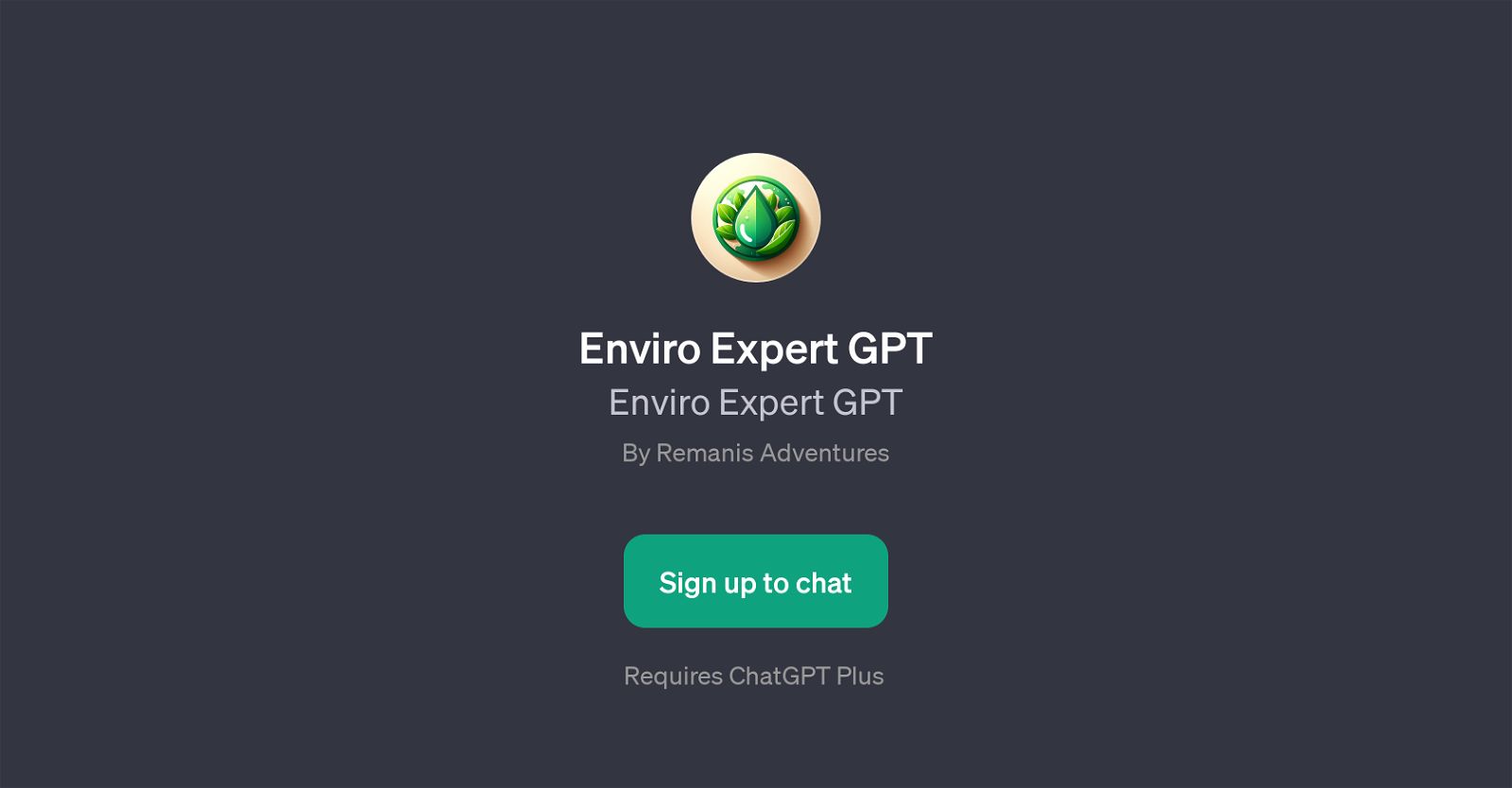 Enviro Expert GPT image