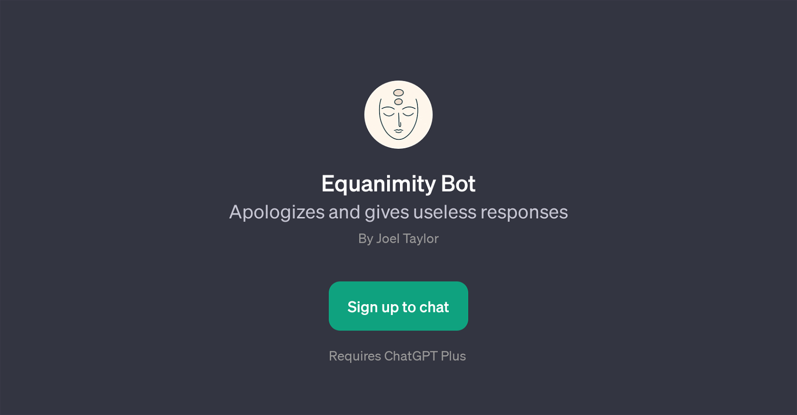 Equanimity Bot image