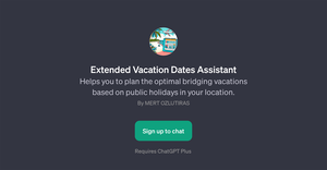 Extended Vacation Dates Assistant