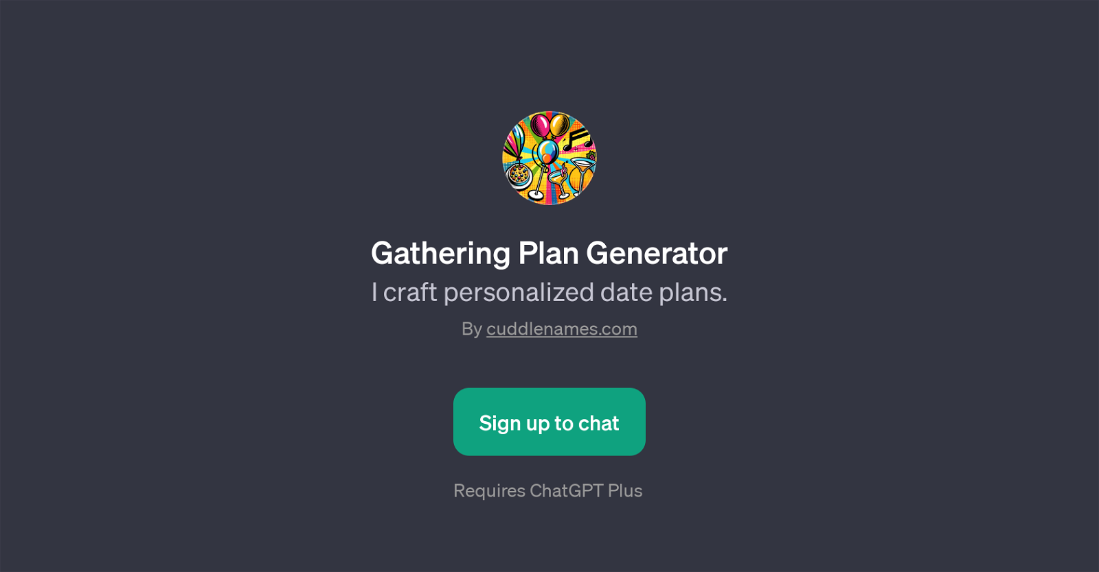 Gathering Plan Generator image