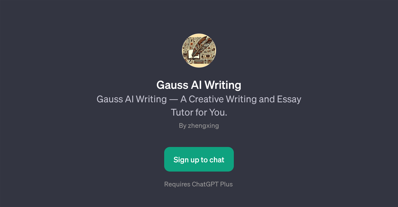 Gauss AI Writing image