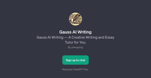 Gauss AI Writing