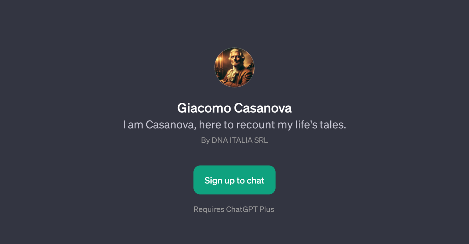 Giacomo Casanova image