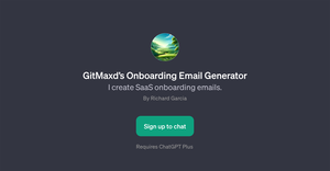 GitMaxds Onboarding Email Generator