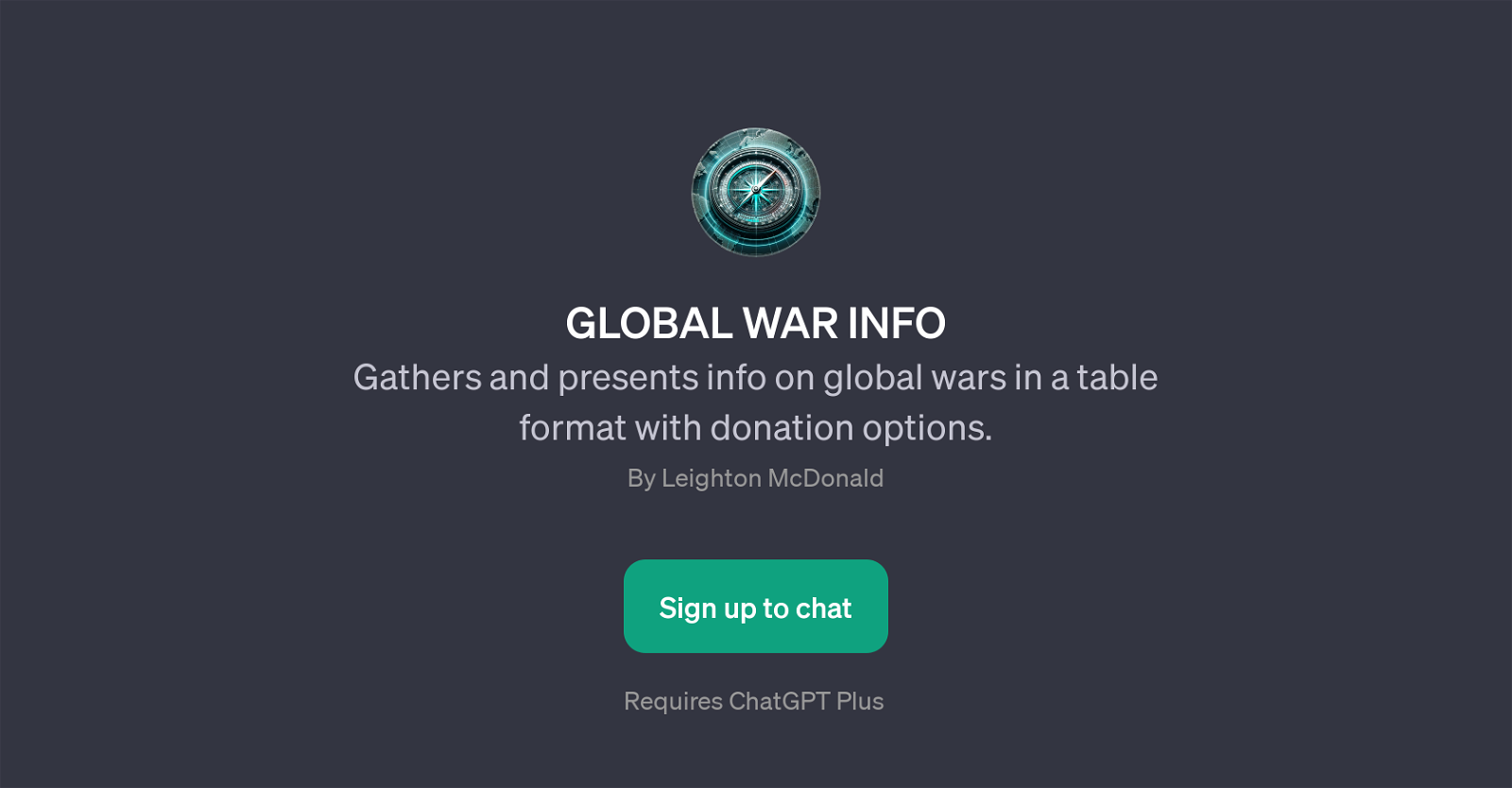 GLOBAL WAR INFO image