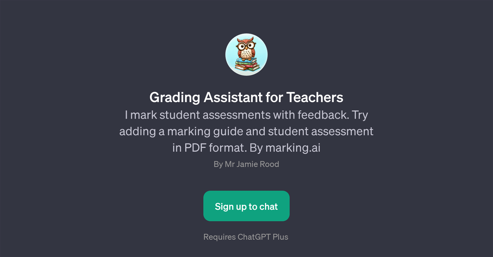 Grading Assistant for Teachers image