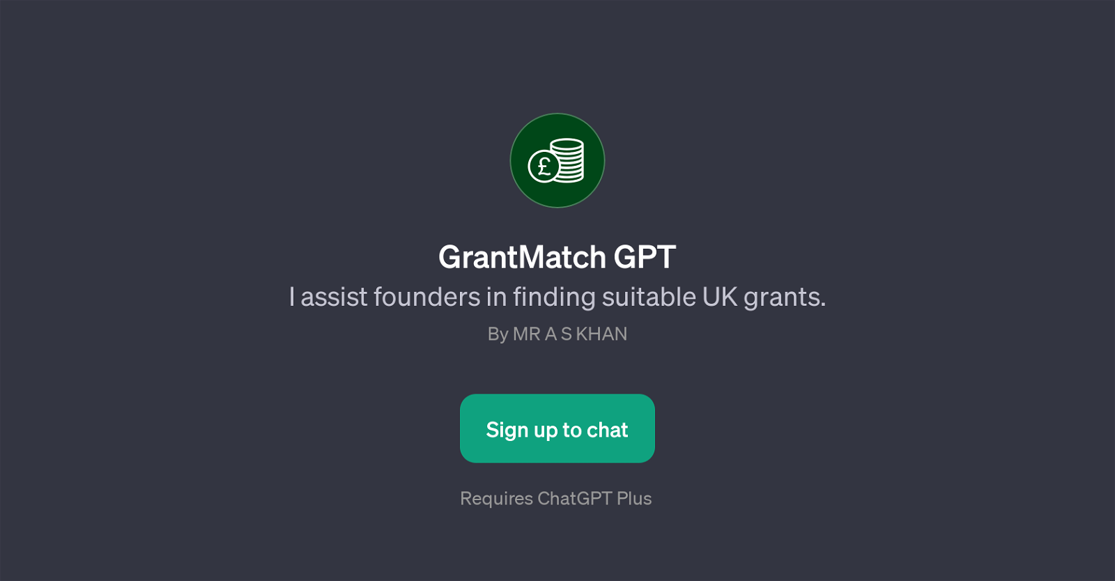 GrantMatch GPT image