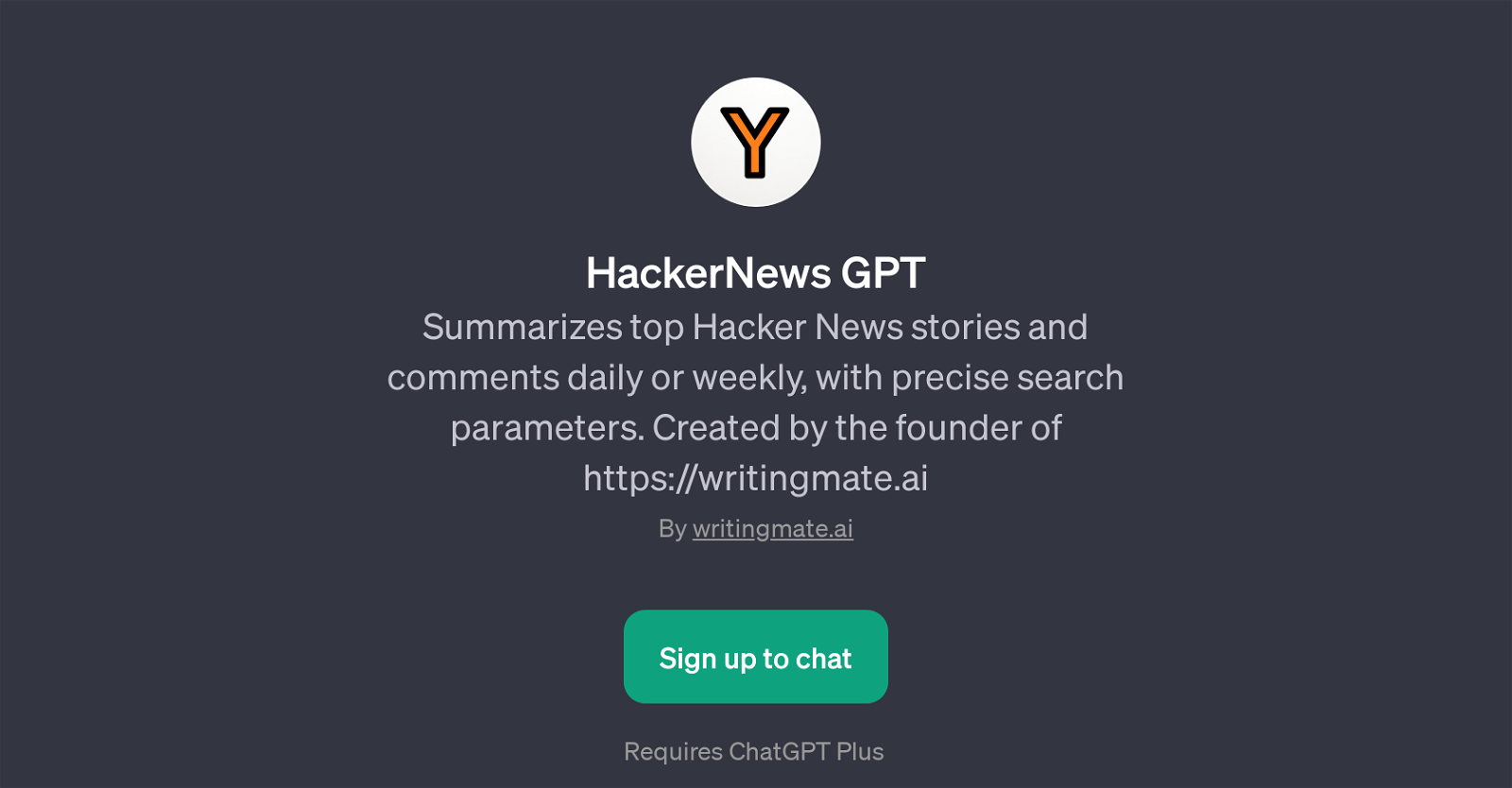 HackerNews GPT image