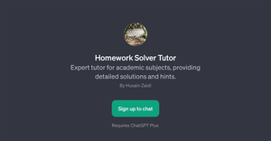 Homework Solver Tutor