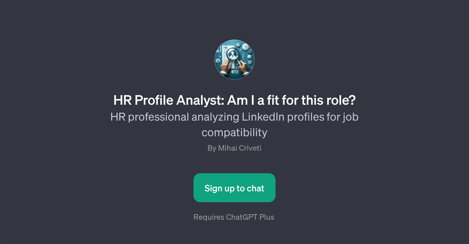 HR Profile Analyst image