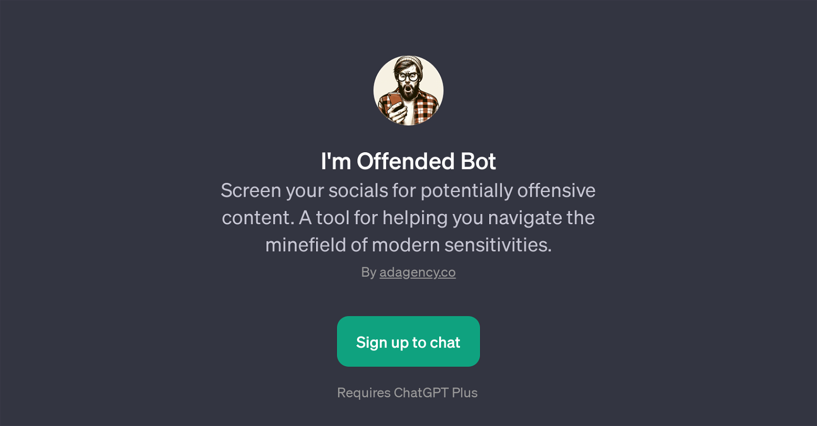 I'm Offended Bot image