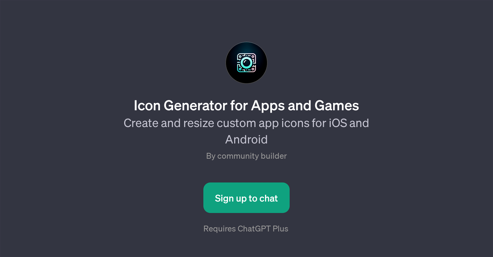 Icon Generator for Apps and Games image