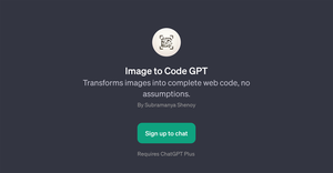 Image to Code GPT