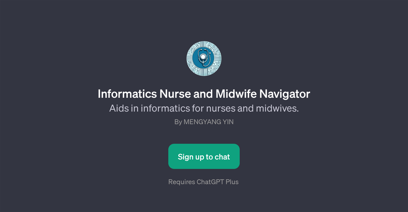 Informatics Nurse and Midwife Navigator image