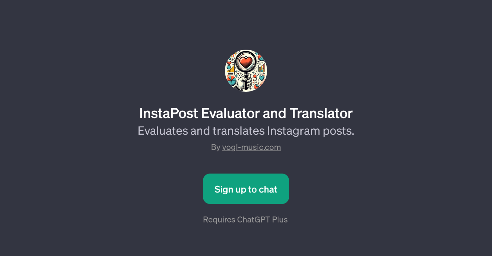 InstaPost Evaluator and Translator image