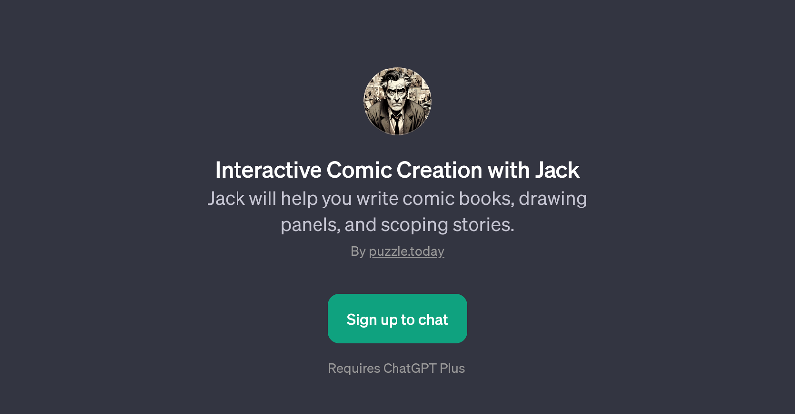 Interactive Comic Creation with Jack image