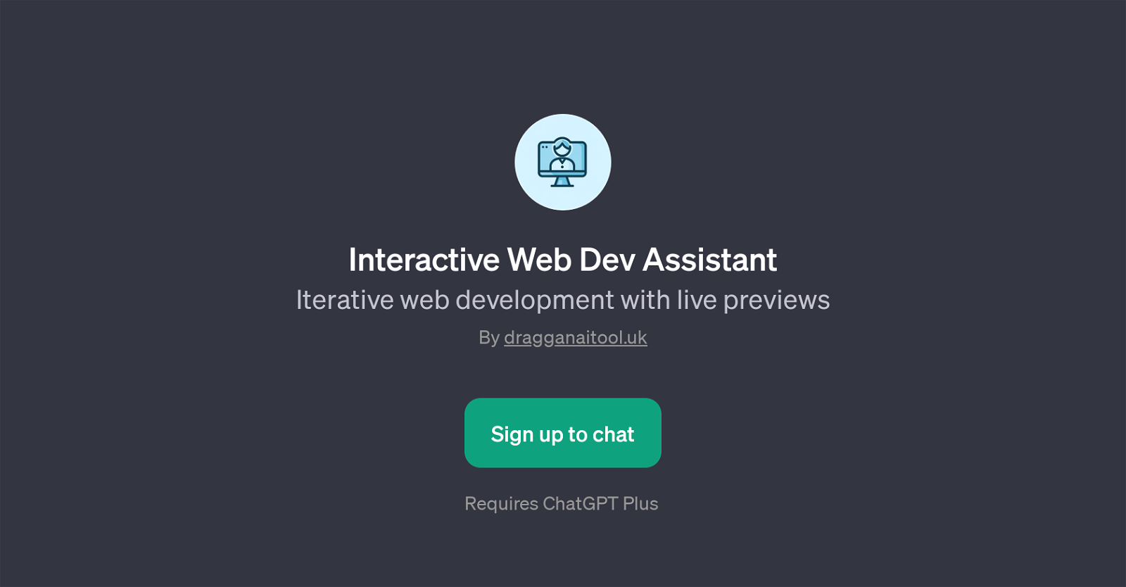 Interactive Web Dev Assistant image