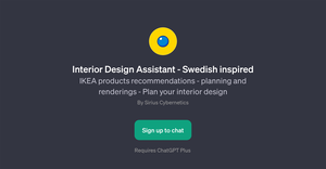 Interior Design Assistant - Swedish inspired