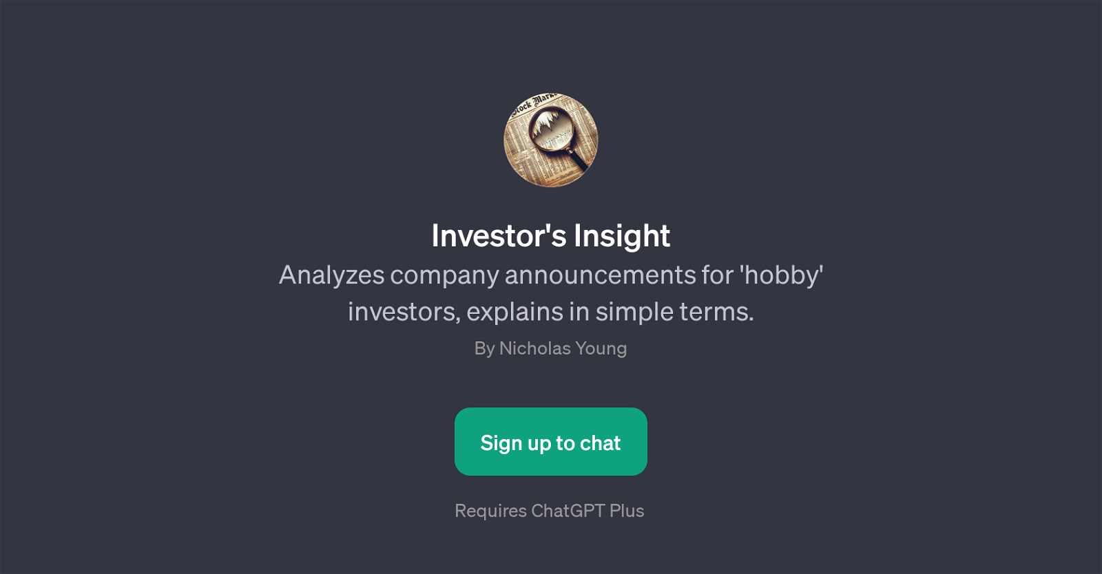 Investor's Insight image