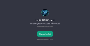 Isoft API Wizard