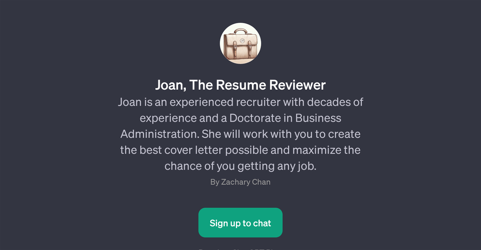 Joan, The Resume Reviewer image