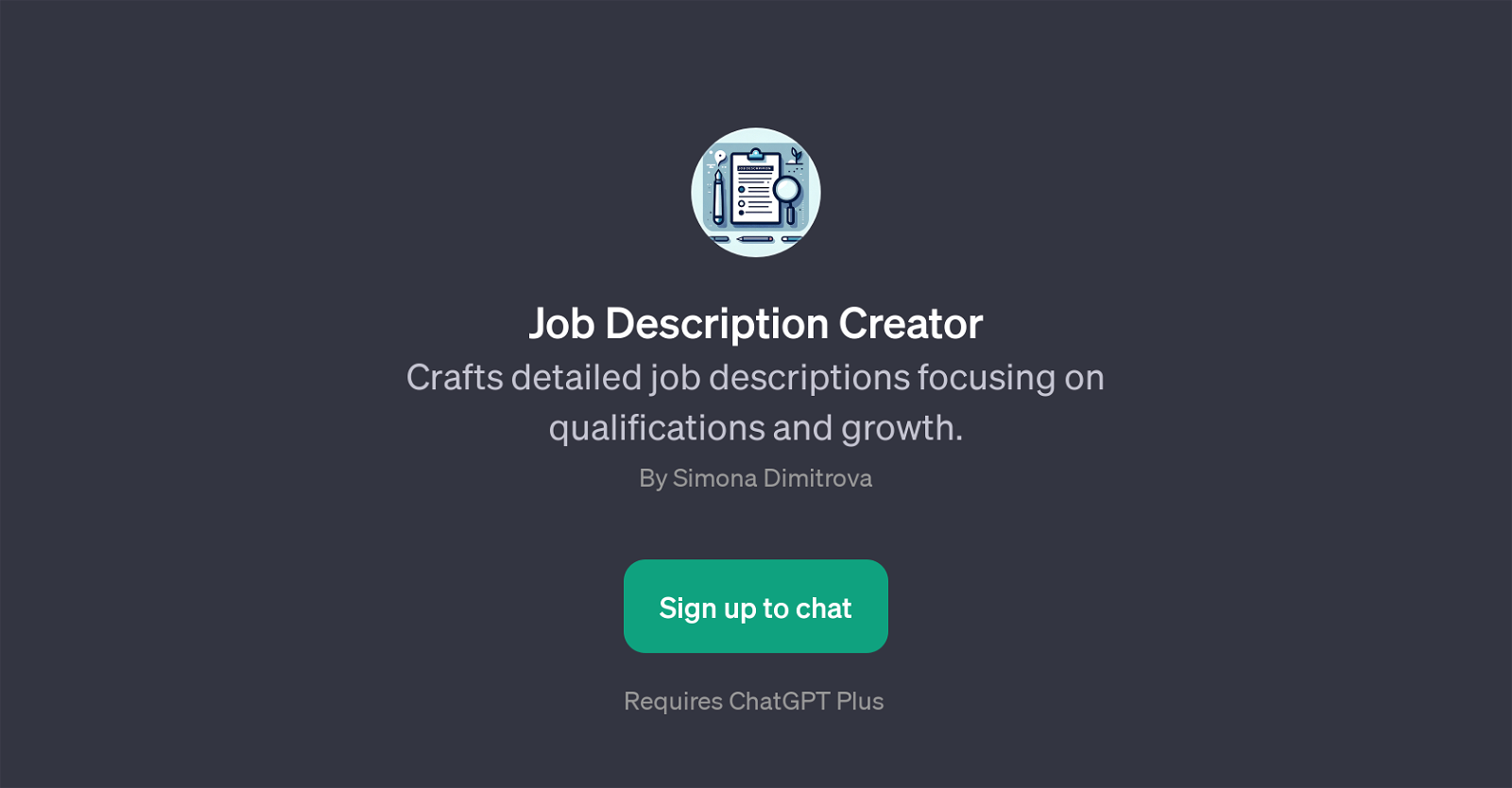 Job Description Creator image