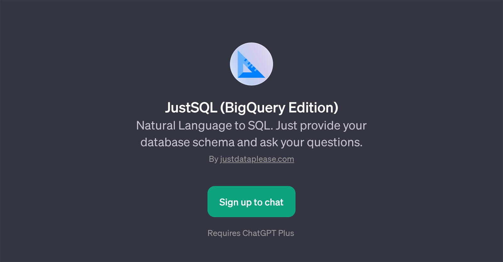 JustSQL (BigQuery Edition) image