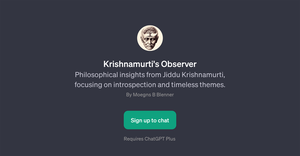 Krishnamurti's Observer