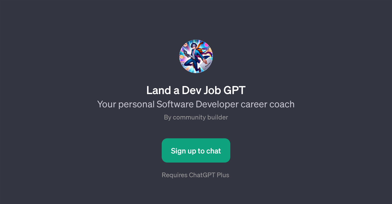 Land a Dev Job GPT image