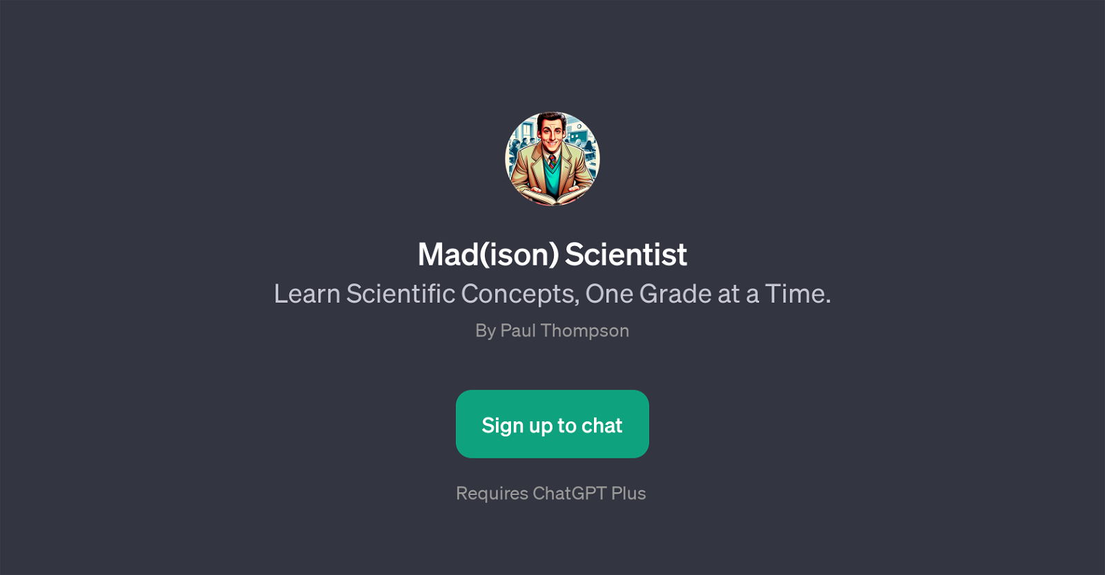 Mad(ison) Scientist image