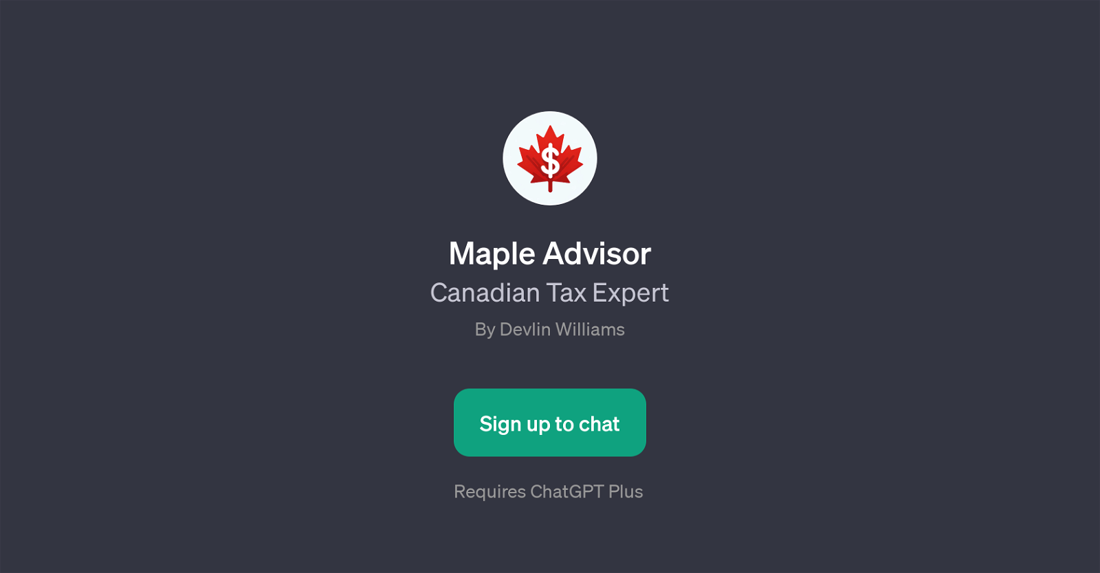 Maple Advisor image