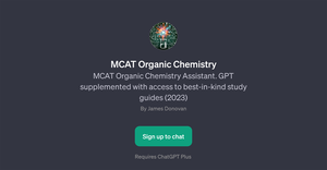 MCAT Organic Chemistry