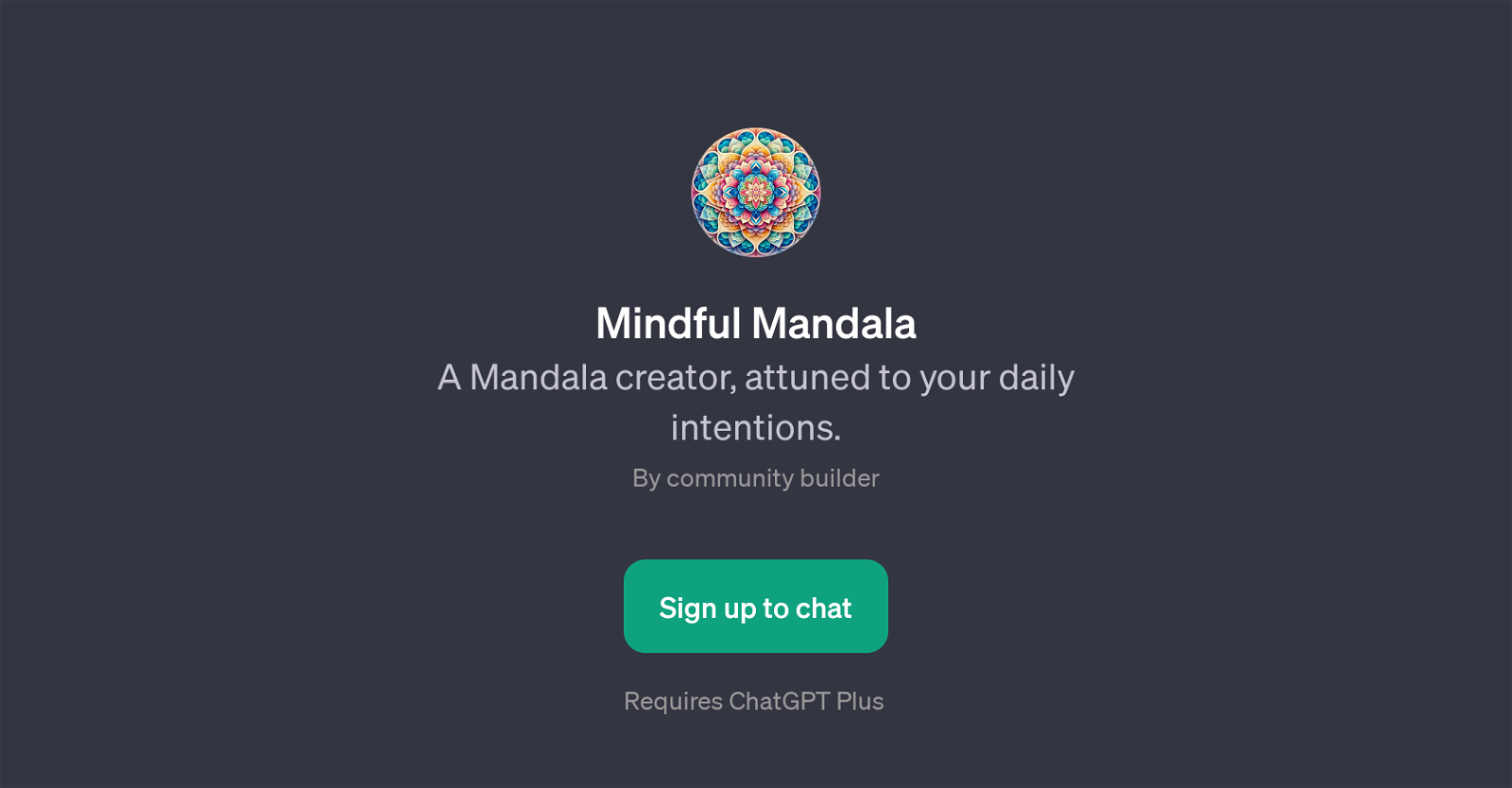 Mindful Mandala image