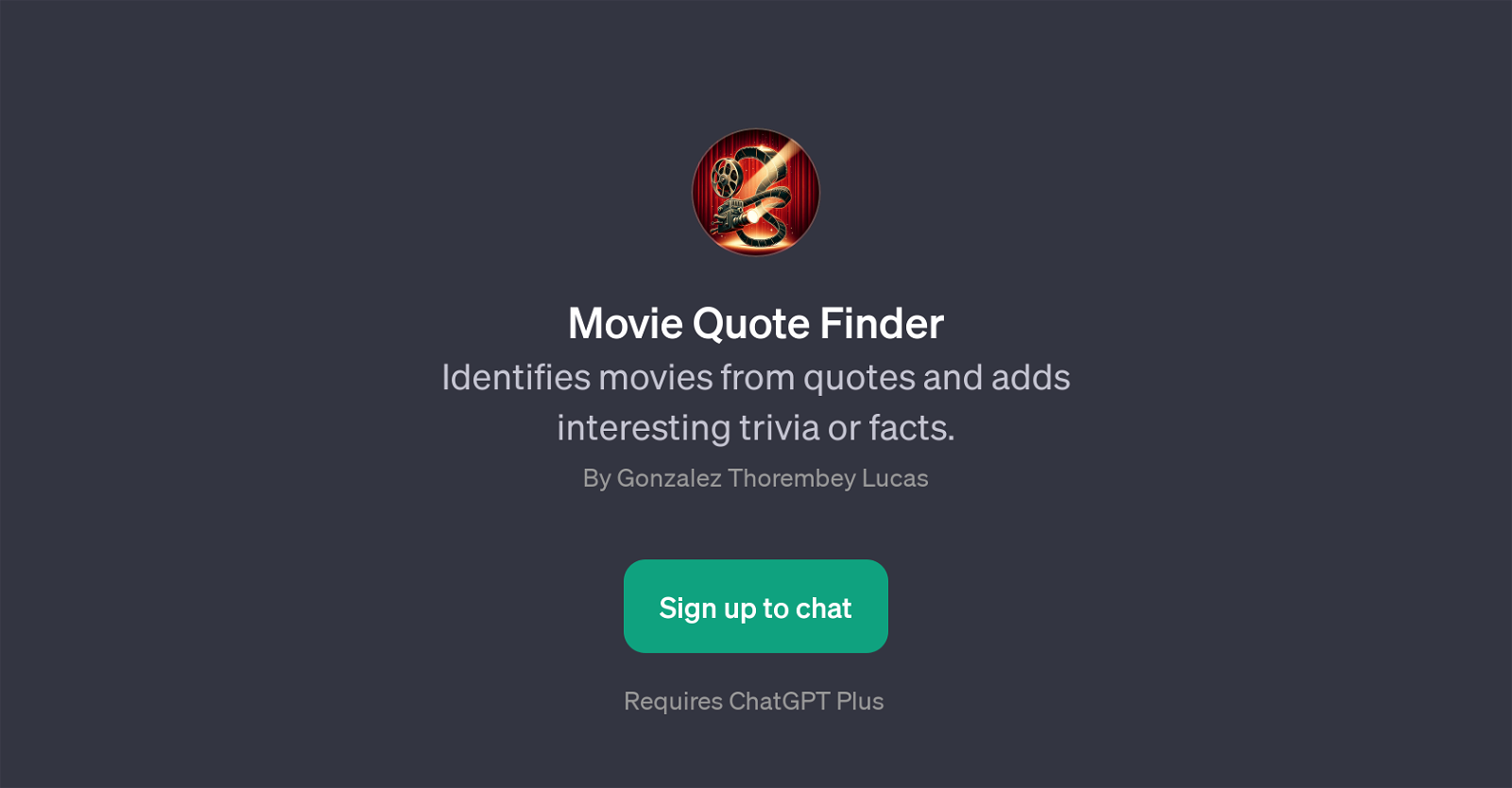 Movie Quote Finder image