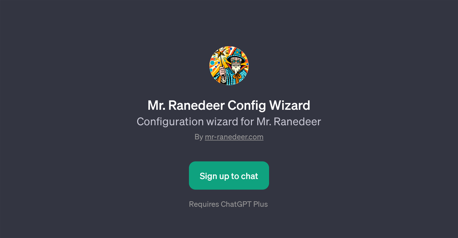 Mr. Ranedeer Config Wizard image