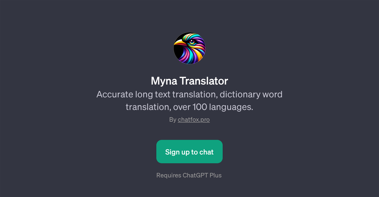 Myna Translator image