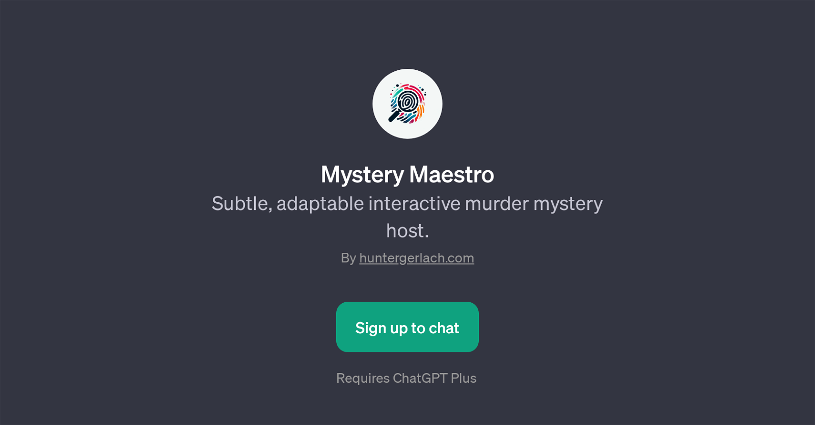 Mystery Maestro image