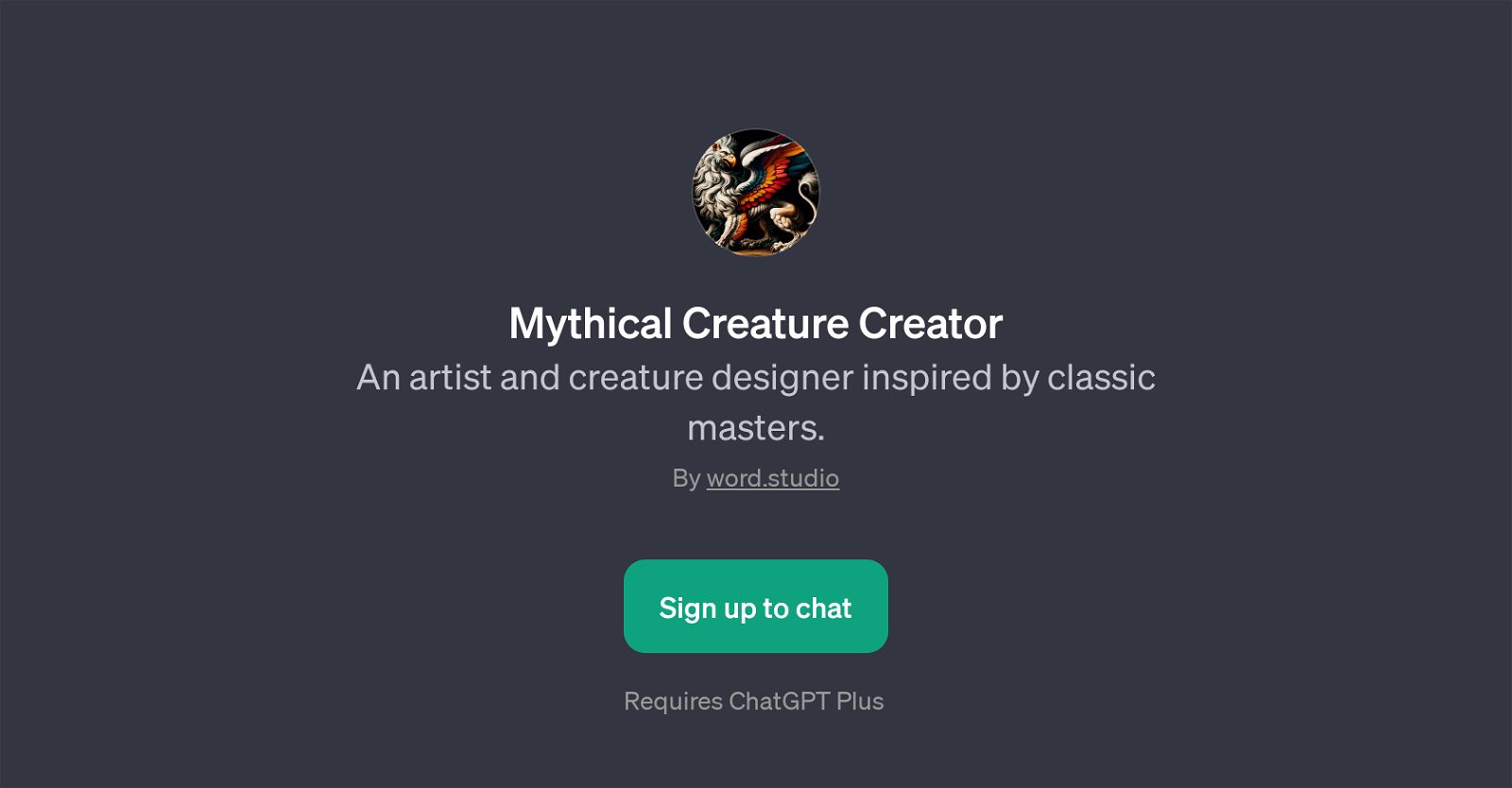 Mythical Creature Creator image