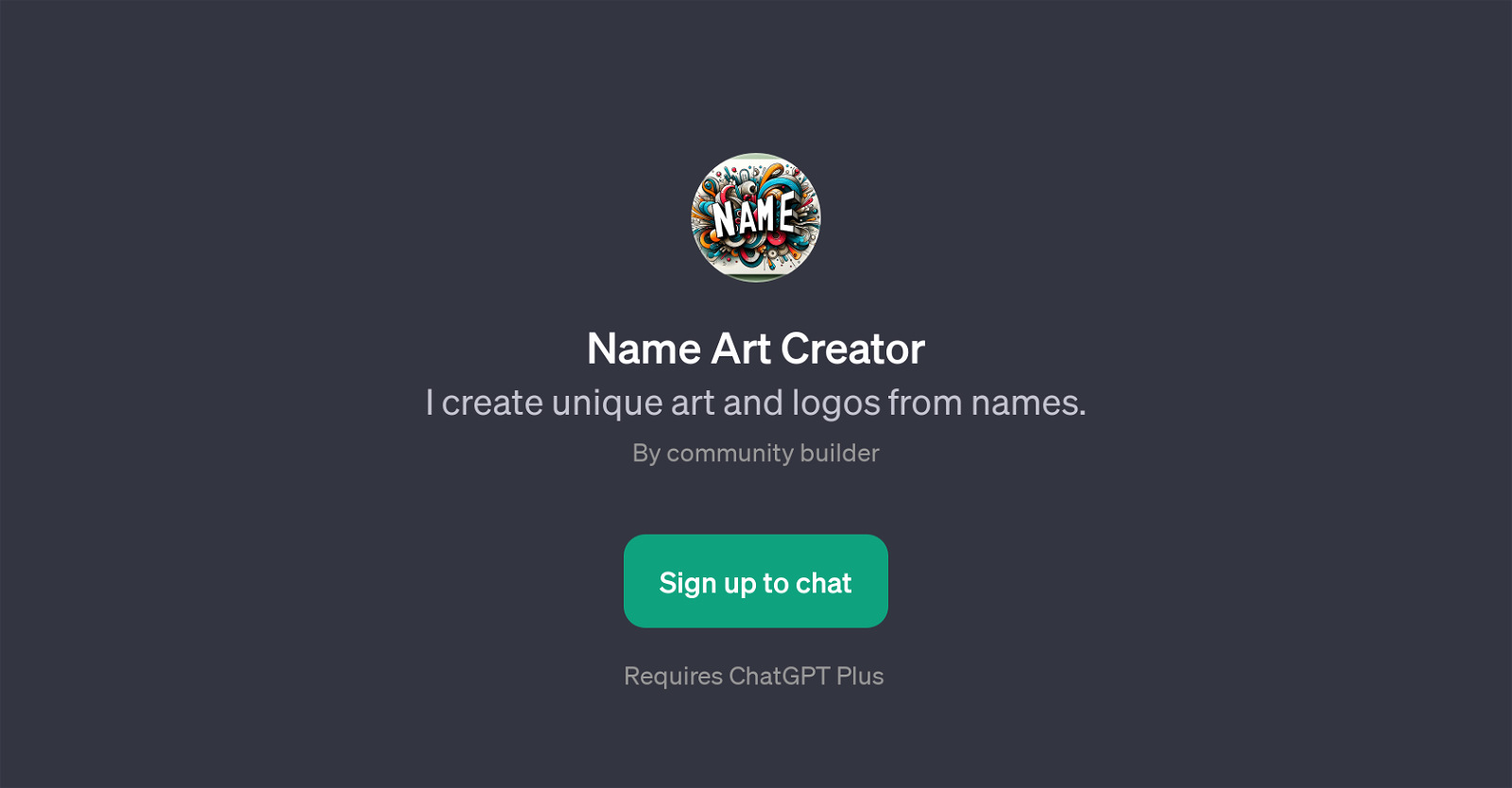 Name Art Creator image