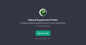 Natural Supplement Finder