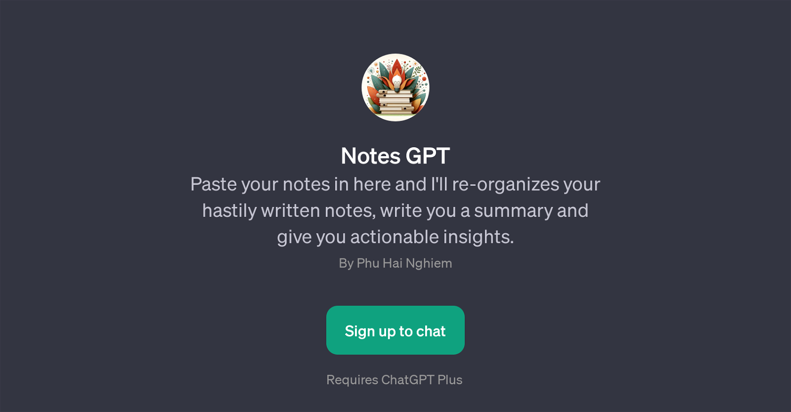 Notes GPT image