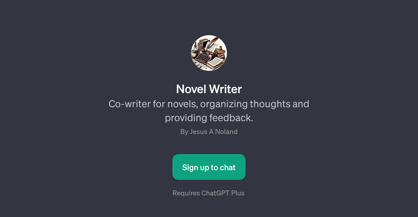 Novel Writer image